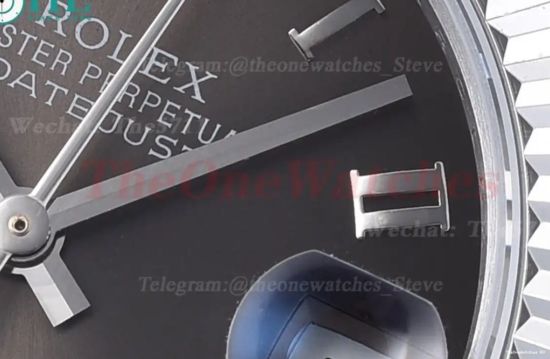 ladies A2671 Datejust 31mm SS Rmn Grey WF SS 0613